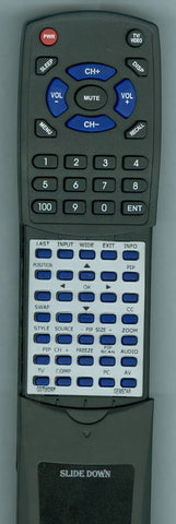 GEMSTAR GDT56DRP Replacement Remote