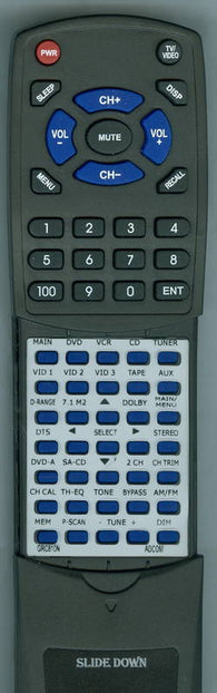 ADCOM GRC810N Replacement Remote