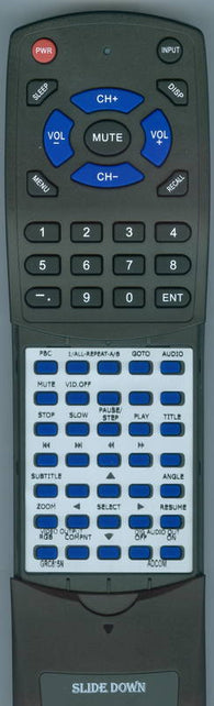 ADCOM GRC815 Replacement Remote
