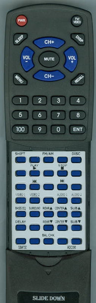 ADCOM GSA700RC Replacement Remote