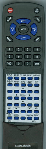 SANYO RTGXGB Replacement Remote
