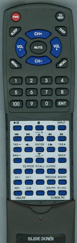 TECHNICALPRO H2502URIBT Replacement Remote