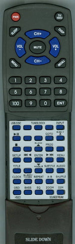 SO H500DI Replacement Remote