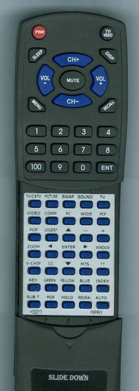 EMPREX HD3201D Replacement Remote