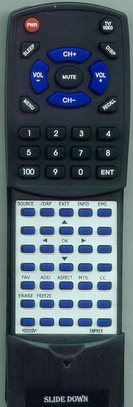 EMPREX HD3202 Replacement Remote