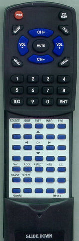 EMPREX HD3202 Replacement Remote