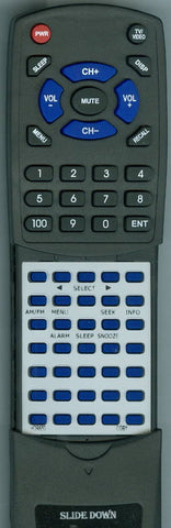 COBY HDR650 Replacement Remote