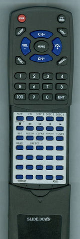KOSS HH3505SR Replacement Remote