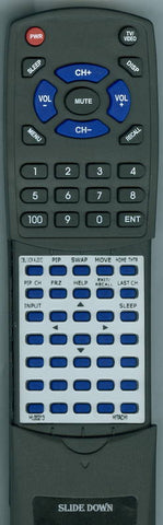 HITACHI RTHL00213 Replacement Remote