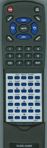 HITACHI 55FX20B Replacement Remote