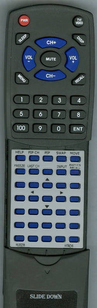 HITACHI 36UX59B Replacement Remote