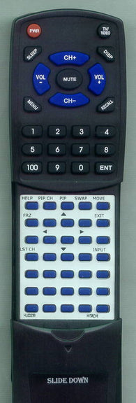 HITACHI RTHL00239 Replacement Remote