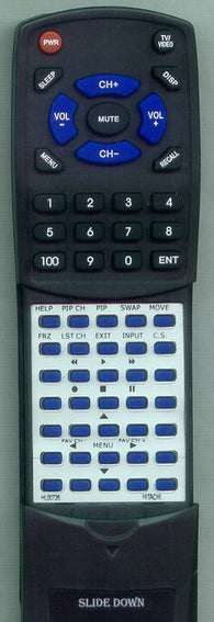 HITACHI CLU435UI Replacement Remote