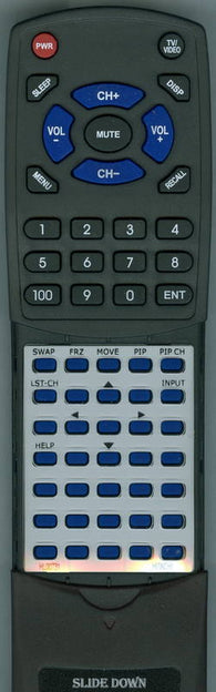 HITACHI CLU434VP INSERT Replacement Remote