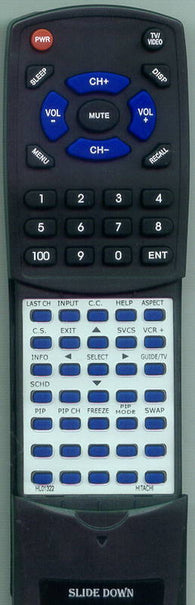 HITACHI 61SDX01B Replacement Remote