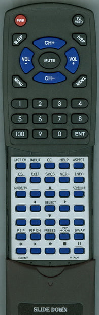 HITACHI CLU577TSI Replacement Remote