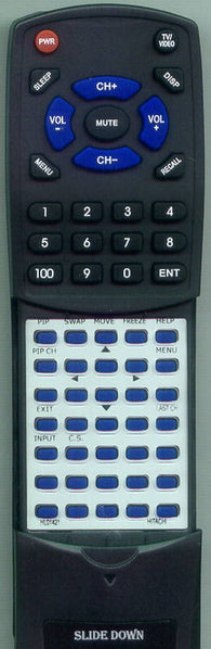 HITACHI 20CX20B511 Replacement Remote