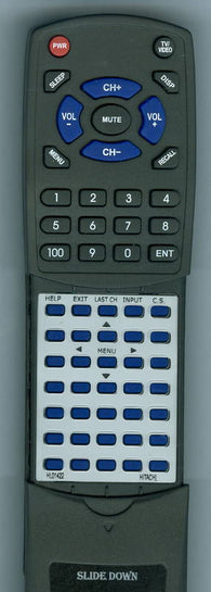 HITACHI HL01422 Replacement Remote