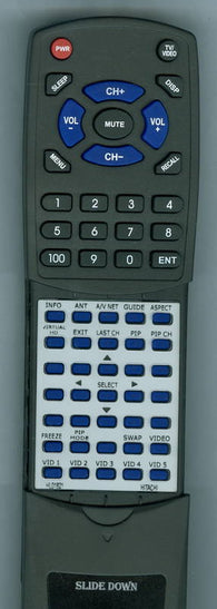 HITACHI HL01821 Replacement Remote