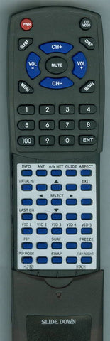 HITACHI HL01825 Replacement Remote