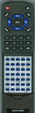 HITACHI HL01826 Replacement Remote