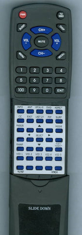 HITACHI HL01827 Replacement Remote