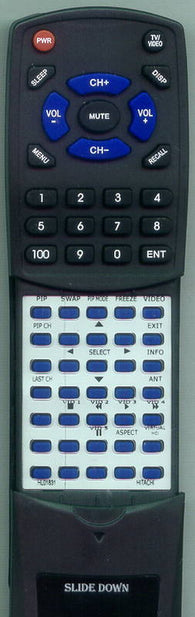HITACHI 57UWX20B Replacement Remote