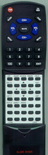 HITACHI 53SDX20B Replacement Remote