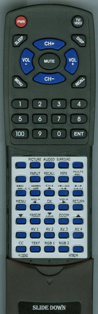 HITACHI CLU-W900 Replacement Remote