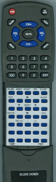 HITACHI 60VX915 Replacement Remote