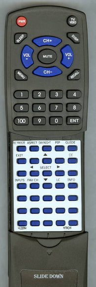 HITACHI CLU-3842WL Replacement Remote