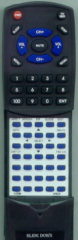 HITACHI RTHL02066 Replacement Remote