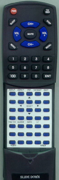 HITACHI HL02073 Replacement Remote