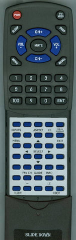 HITACHI RTHL02076 Replacement Remote