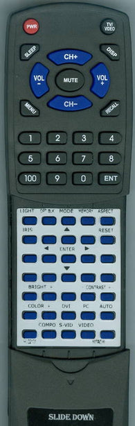 HITACHI RTHL02101 Replacement Remote