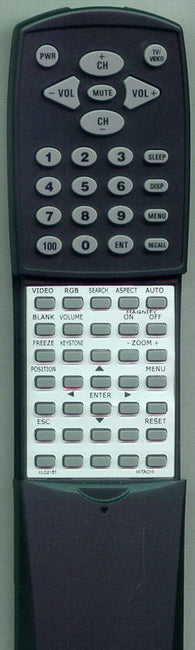 HITACHI RTHL02151 Replacement Remote