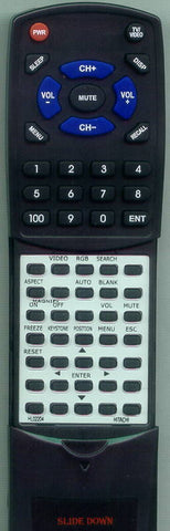 HITACHI CPX275WA Replacement Remote