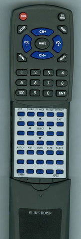 ASPECTS CLU-4330UG Replacement Remote