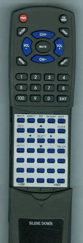 HITACHI RTHL02292 Replacement Remote