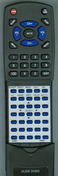 HITACHI L42S601 Replacement Remote