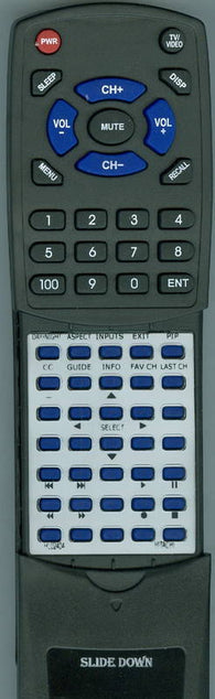 HITACHI L47V651 Replacement Remote