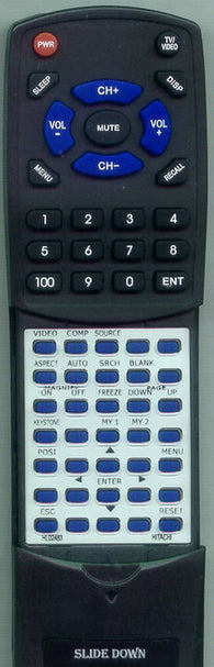 HITACHI CPA220NM Replacement Remote