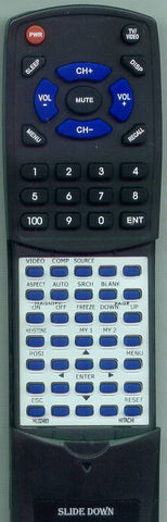 HITACHI CPX206 Replacement Remote