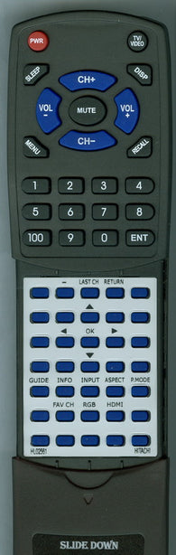 HITACHI UT32X802 Replacement Remote