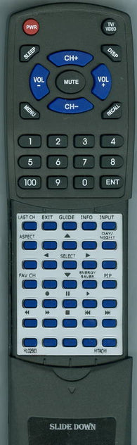 HITACHI RTHL02563 Replacement Remote