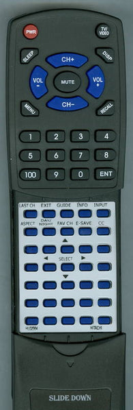 HITACHI CLU4984S Replacement Remote