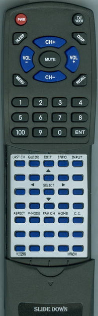 HITACHI CLU49121S Replacement Remote