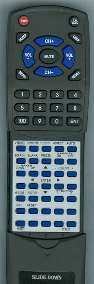 HITACHI CPX2521WN Replacement Remote