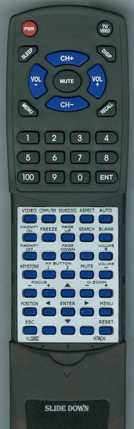 HITACHI R016F Replacement Remote