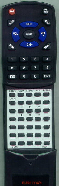 HITACHI VTRM621A Replacement Remote